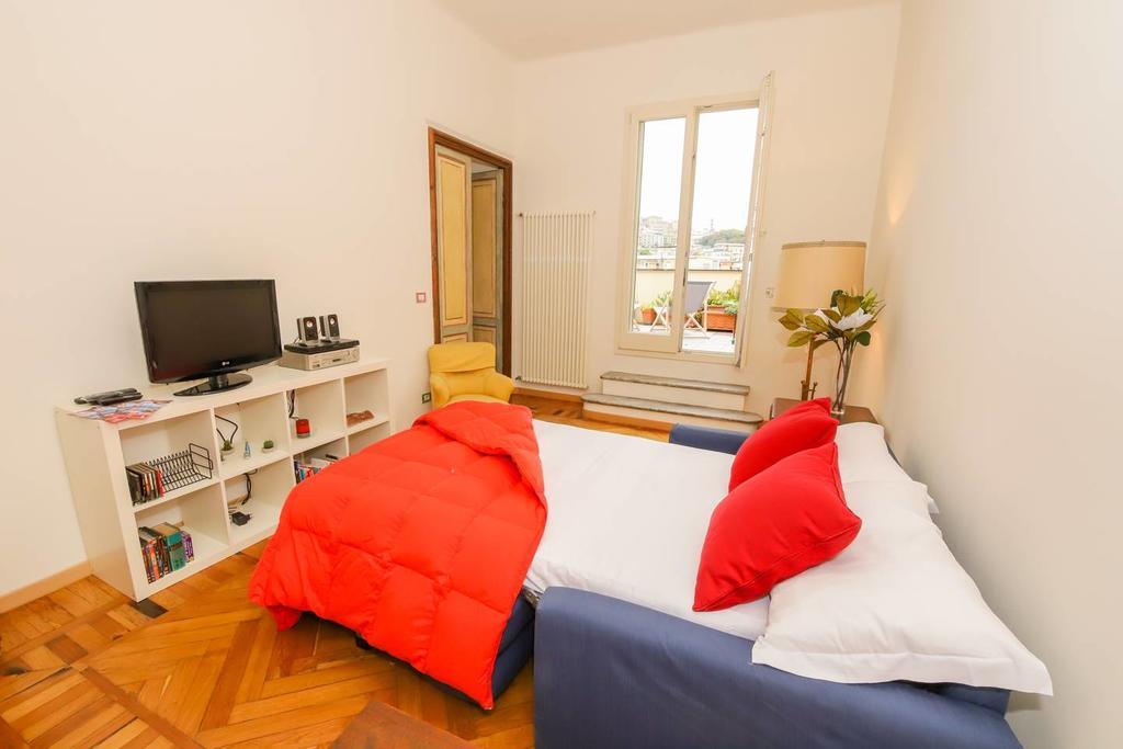 Altido Apt For 3 With Rooftop Balcony And Lovely Cityview Genova Exterior foto