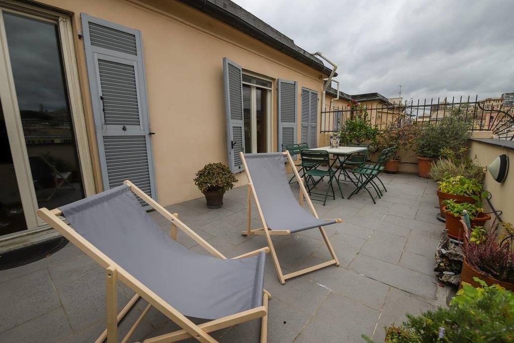Altido Apt For 3 With Rooftop Balcony And Lovely Cityview Genova Exterior foto